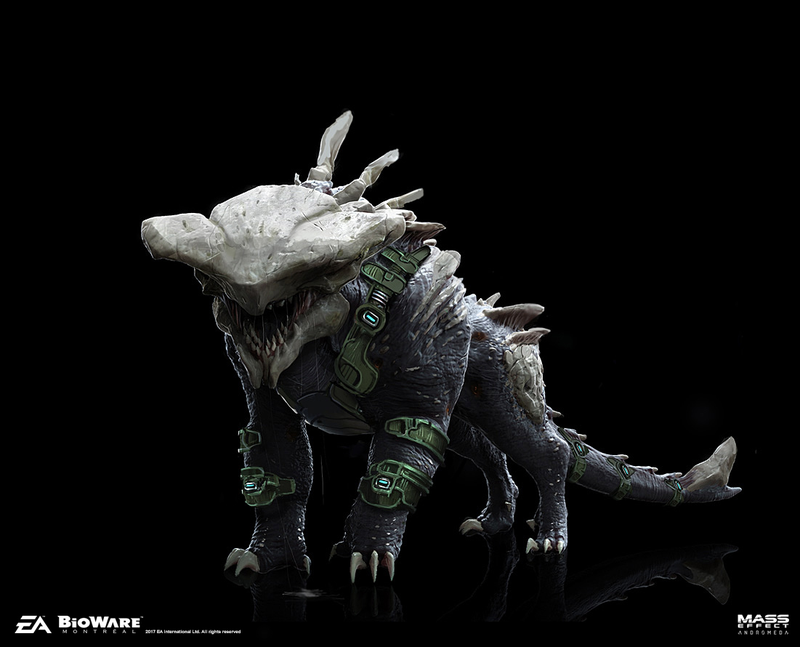 Illustration for article titled Some Aliens From Mass Effect: AndromedaÂ